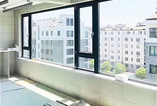 北京學(xué)院南路海澱斷橋鋁門(mén)窗安裝完成